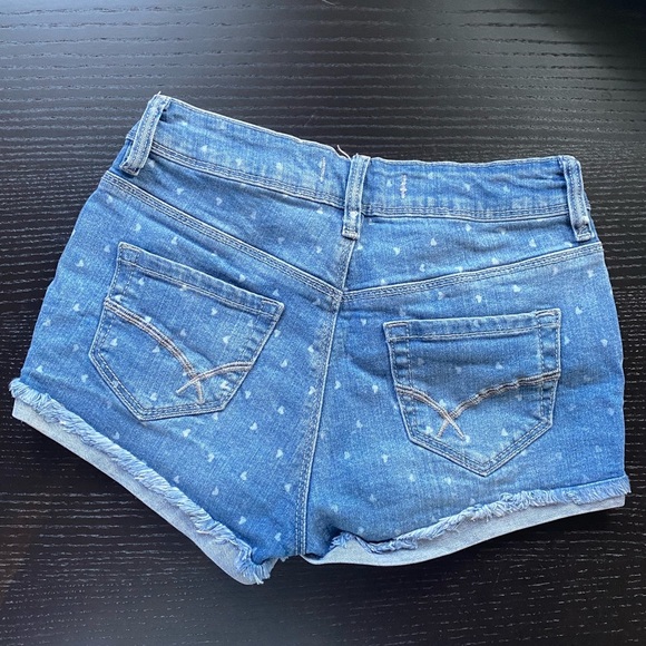 PACSUN Denim High-Waisted Shorts - Picture 3 of 5